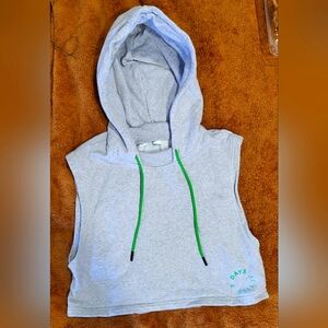 7 Days Active, crop top hoodie (Size: S)